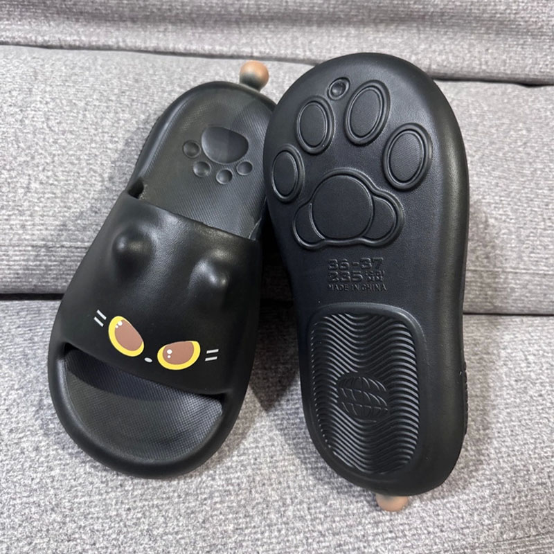 Outdoor Lighting Black - 새롭고 귀여운 3D 검은 고양이 발바닥