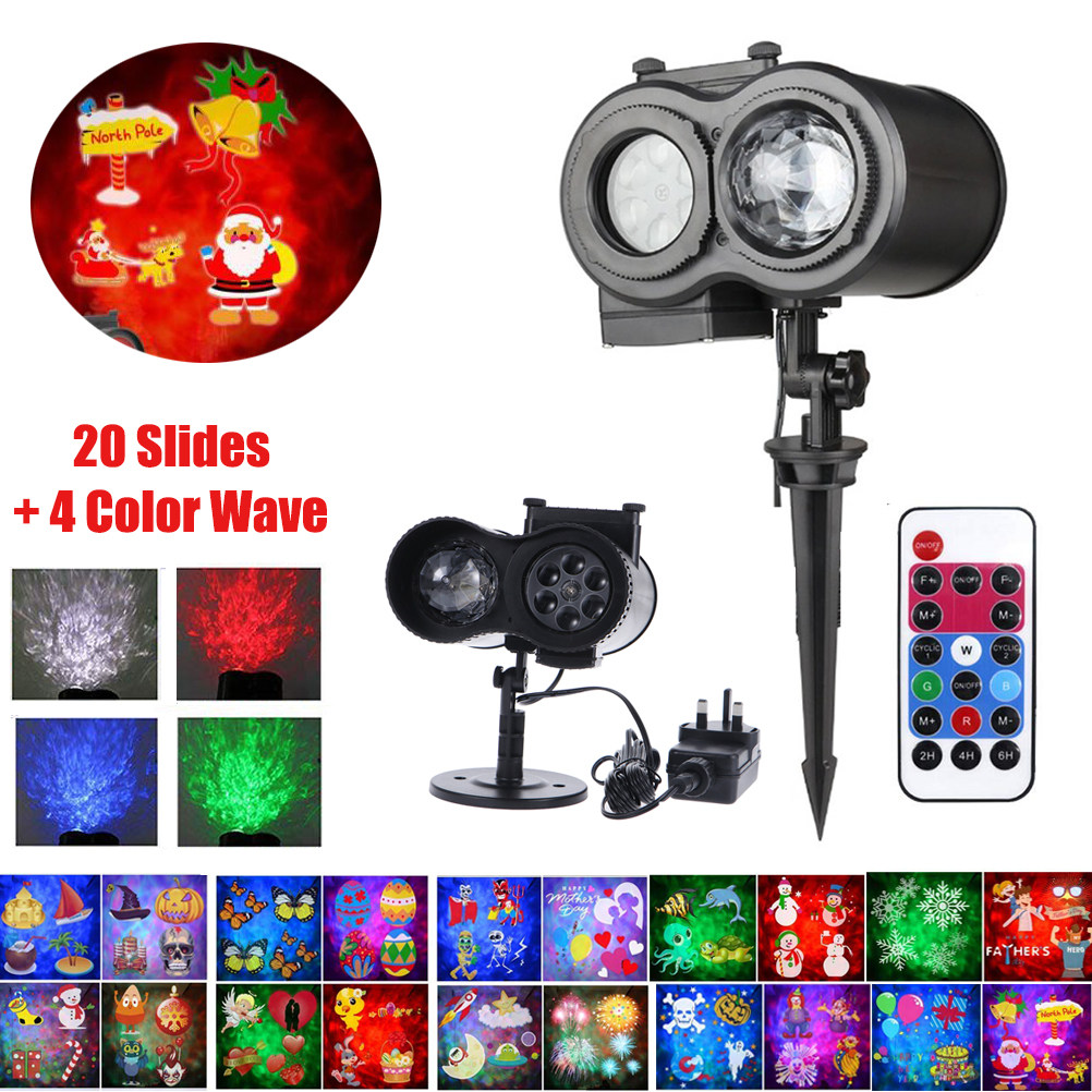 움직이는 LED 크리스마스 프로젝터 조명, 20가지 다 - Outdoor Lighting Uk 리뷰 및 가격