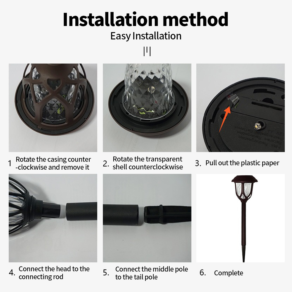 LED 태양광 마당 램프 야외 방수 잔디 조명 태양광  - Outdoor Lighting Pathway 리뷰 및 가격