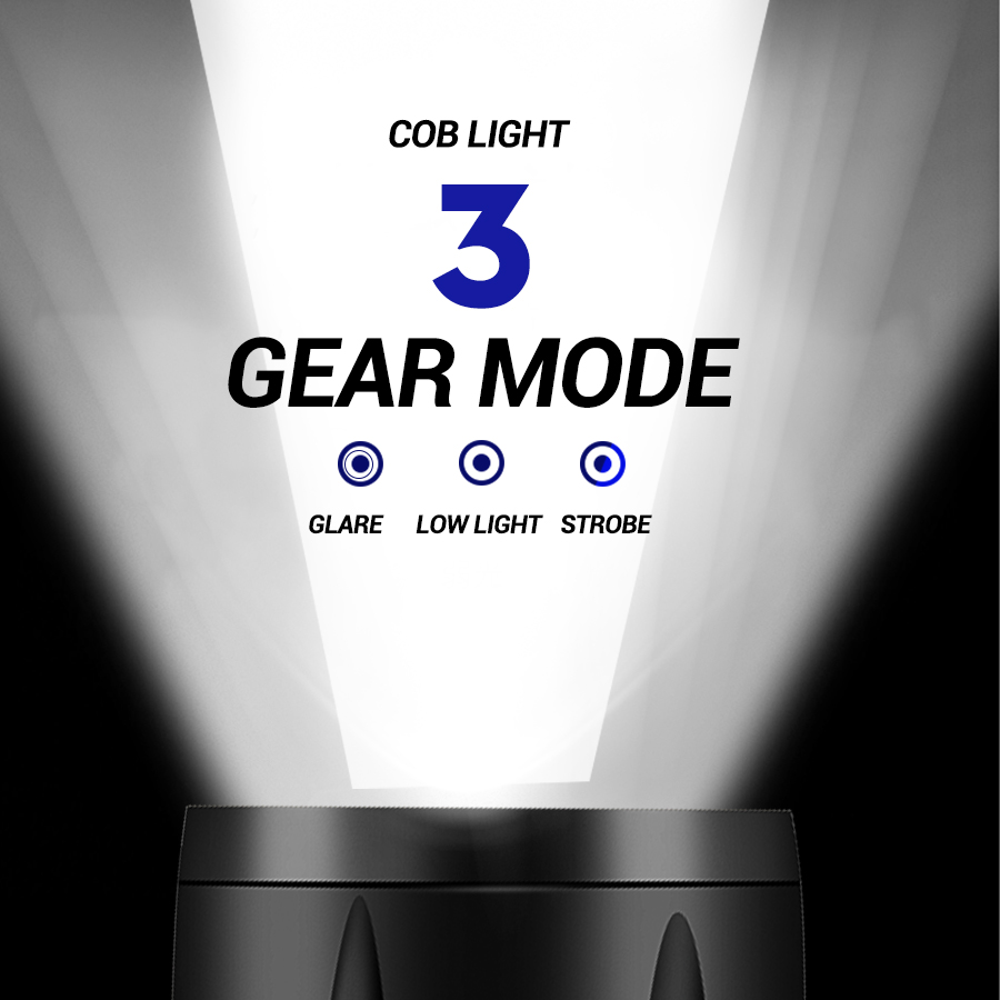 미니 LED 손전등 COB 투광등 휴대용 작업 토치 U - Outdoor Lighting Black 리뷰 및 가격